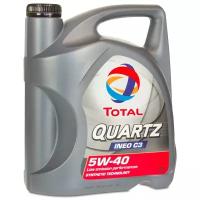Моторное масло TOTAL Quartz Ineo C3 5W-40 5 л