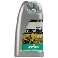 Полусинтетическое моторное масло Motorex Formula 4T 10W-40, 1 л