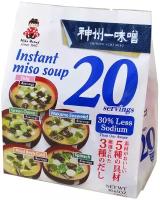 Мисо-суп Shinsyu-Ichi Miso с пониженным содержанием соли Miyasaka, 20 порций, Япония, 302 г