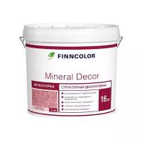 Декоративное покрытие FINNCOLOR Mineral Decor Короед 2 мм, 16 кг