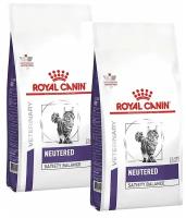 Сухой корм ROYAL CANIN NEUTERED SATIETY BALANCE для кастрированных и стерилизованных котов и кошек контроль веса (3,5 + 3,5 кг)