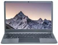 Ноутбук 14", ультрабук для работы и учебы, Notebook Intel N4020, RAM 6 ГБ, DDR4, SSD 128 ГБ, Intel UHD Graphics 600, Windows, русская раскладка, серый