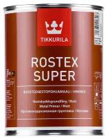 Грунтовка Tikkurila Rostex Super противокоррозионная быстрого высыхания (10 л)
