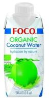 Кокосовая вода органическая FOCO, 330 мл