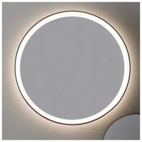 Зеркало для ванной круглое с подсветкой холодного типа размер 700х700 мм
