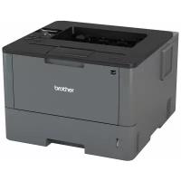 Принтер Brother HL-L5100DN HLL5100DNR1/A4 черно-белый/печать Лазерный 1200x1200dpi 40стр.мин/ Сетевой интерфейс (RJ-45)