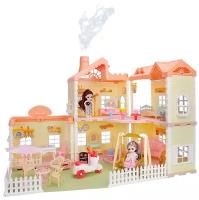 Qixi Toys Кукольный домик Принцесса 2165216, бежевый