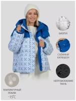 Куртка VITACCI JACB106-05 женский голубой 100% полиэстер 46-48 (M