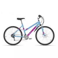Велосипед Stark'21 Luna 26.1 D голубой/розовый 18"