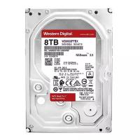 Жесткий диск HDD Western Digital WD8003FFBX Red /SATA III/8 TB 7200об/мин/Скорость чтения 235МБайт/с Скорость записи