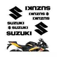 Комплект наклеек "SUZUKI pack" CRAZY IRON (Черный)
