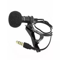Петличный микрофон Professional Lavalier Mic Jack 3.5mm,