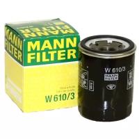 Масляный фильтр MANN-FILTER W 610/3