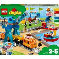 Конструктор LEGO DUPLO 10875 Грузовой поезд