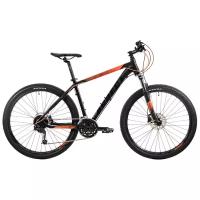 Горный (MTB) велосипед Aspect Air Comp 27.5 (2021) черный/оранжевый 18" (требует финальной сборки)