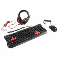 Клавиатура и мышь Genius KMH-200 Black USB