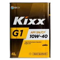 Синтетическое моторное масло Kixx G1 10W-40, 4 л