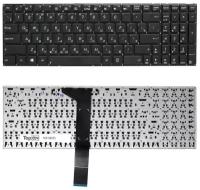 Клавиатура для ноутбука Asus X501, F501A, X550, X750J Series. Плоский Enter. Черная, без рамки. PN: 9Z.N8SSU.40R.