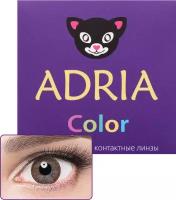 Контактные линзы цветные ADRIA, Adria Color 2T, Квартальные, BROWN, -0,00 / 14,2 / 8,6 / 2 шт