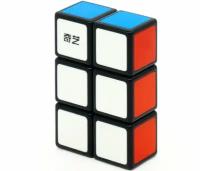 Головоломка усеченный Кубик Рубика 1x2x3 QiYi MoFangGe 1х2х3 / Головоломка для подарка / Черный пластик