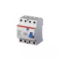 Выключатель дифференциального тока "ABB", 4п 63А 100мА, тип AC F204. 2CSF204001R2630