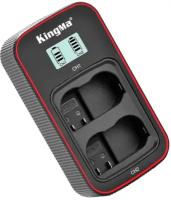Зарядное устройство с дисплеем KingMa BM058-ENEL15, для двух аккумуляторов Nikon EN-EL15