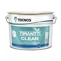Краска акриловая TEKNOS Timantti Clean для детской моющаяся полуматовая
