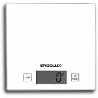 Весы кухонные ELX-SK01-С01 белые (до 5 кг, 150*150 мм) ERGOLUX