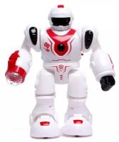 Робот "Бласт космический воин", русское озвучивание, световые эффекты, цвет красный 7091087