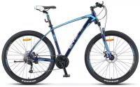 Горный (MTB) велосипед STELS Navigator 760 MD 27.5 V010 (2020) темно-синий 16" (требует финальной сборки)