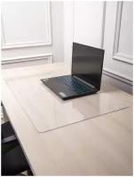 Коврик настольный прозрачный на письменный рабочий стол - 0,8мм80x200см