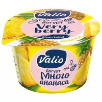 Valio йогурт clean label ананас 2.6%, 180 г