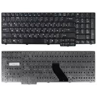 Клавиатура для ноутбука Acer Aspire 9300, 9400, 7000, 5735, 6930G Series. Плоский Enter. Черная, без рамки. PN: NSK-AFC2R