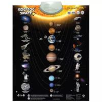 Электронный плакат Знаток Космос/Space 70100