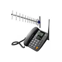 BQ 2410 Point Стационарный сотовый телефон GSM под 2-е СИМ карты с уличной антенной