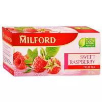 Чай фруктовый Milford Sweet raspberry в пакетиках, 1 уп.