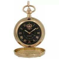Русское Время часы карманные Президент 2959473 механические в деревянном футляре