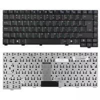 Клавиатура для ноутбука Asus A3, A3L, A3G, A3000, A6, A6000, Z9, Z81 Series. Г-образный Enter. Черная, без рамки. K000962V1, 04GNA51KRUS1-2.