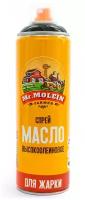 Mr. Molein масло подсолнечное высокоолеиновое для жарки, 0.35 л