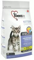1st Choice Healthy Start Сухой корм для котят (с курицей), 5,44 кг