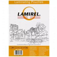 Пленка для ламинирования Lamirel, А6 (125мкм),100 шт