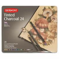 Derwent Tinted charcoal 24шт