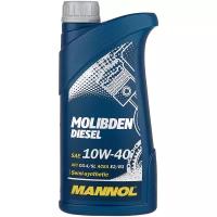 Полусинтетическое моторное масло Mannol Molibden Diesel 10W-40, 1 л