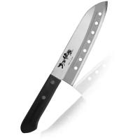 Нож Кухонный Сантоку Fuji Cutlery Rasp Series (FA-63), длина лезвия 165 мм, сталь Sus420J2, рукоять пластик, #3000