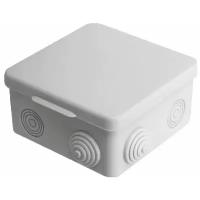Распределительная коробка TDM ELECTRIC SQ1401-0513 наружный монтаж 100х100х55мм, IP54, светло-серый