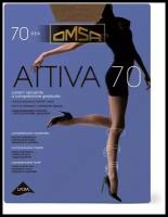 Поддерживающие колготки Omsa ATTIVA 70, размер 5, цвет Загар