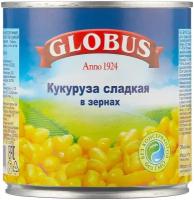 Кукуруза сладкая Globus жестяная банка 340 г