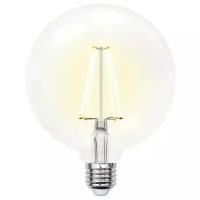 Лампа светодиодная Uniel, Sky LED-G125-10W/WW/E27/CL PLS02WH E27, G125, 10Вт, 3000К