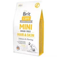 Корм для собак Brit Care Mini Hair & Skin Salmon & Herring