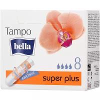 Bella тампоны Tampo super plus, 4 капли, 8 шт.